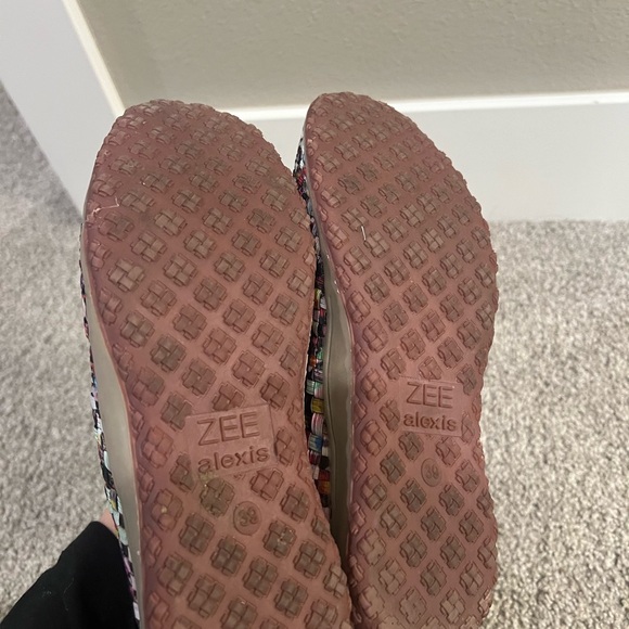 Zee Alexis Multi Woven Mary Jane Flats SAMMI - women’s size 39 US size 8 - Picture 6 of 6